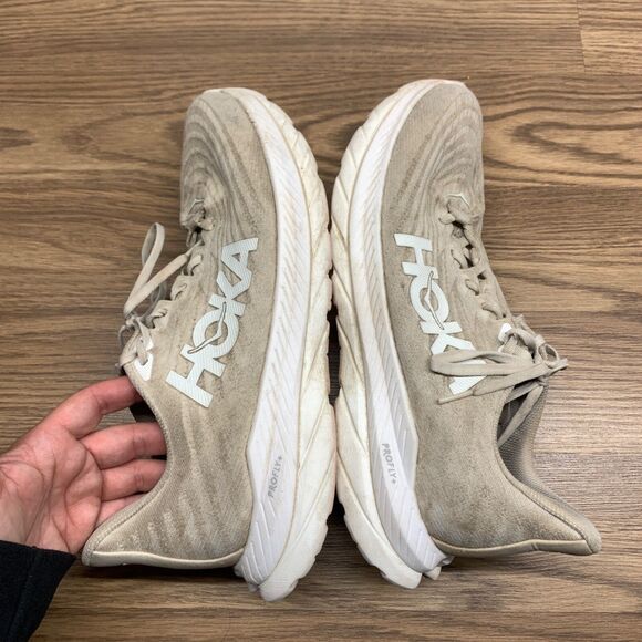 Hoka One One Mach 5 1127893 WCPP Beige Running Shoes Sneakers Size 11.5 D main image 5